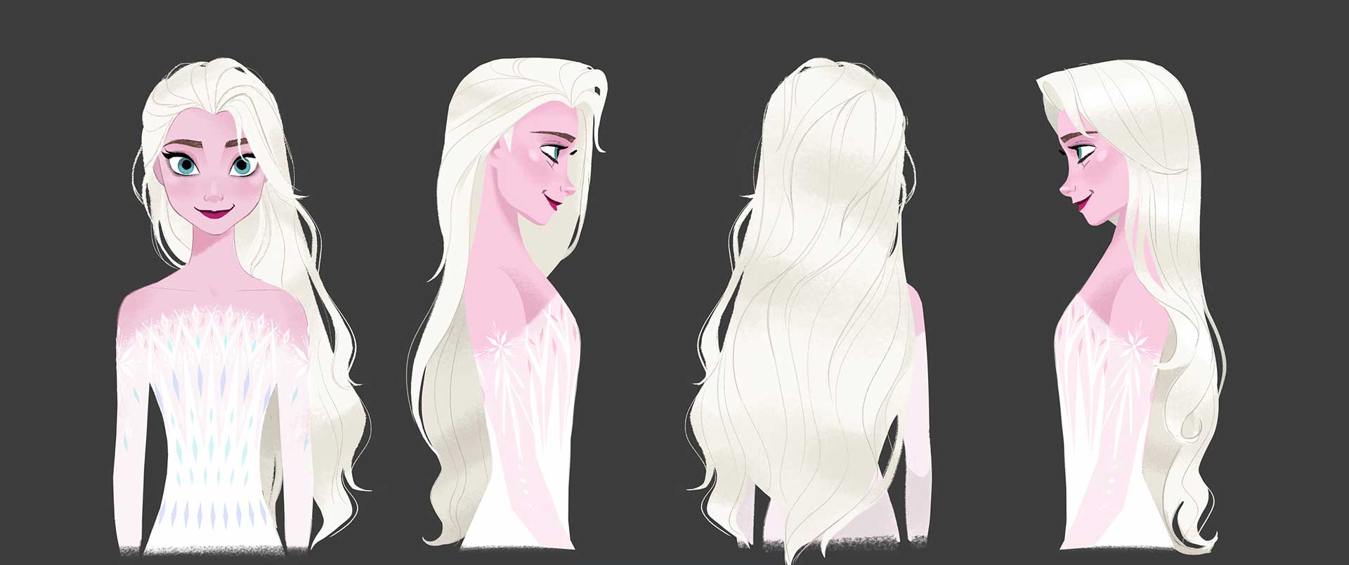 Elsa's Hair Journey. 